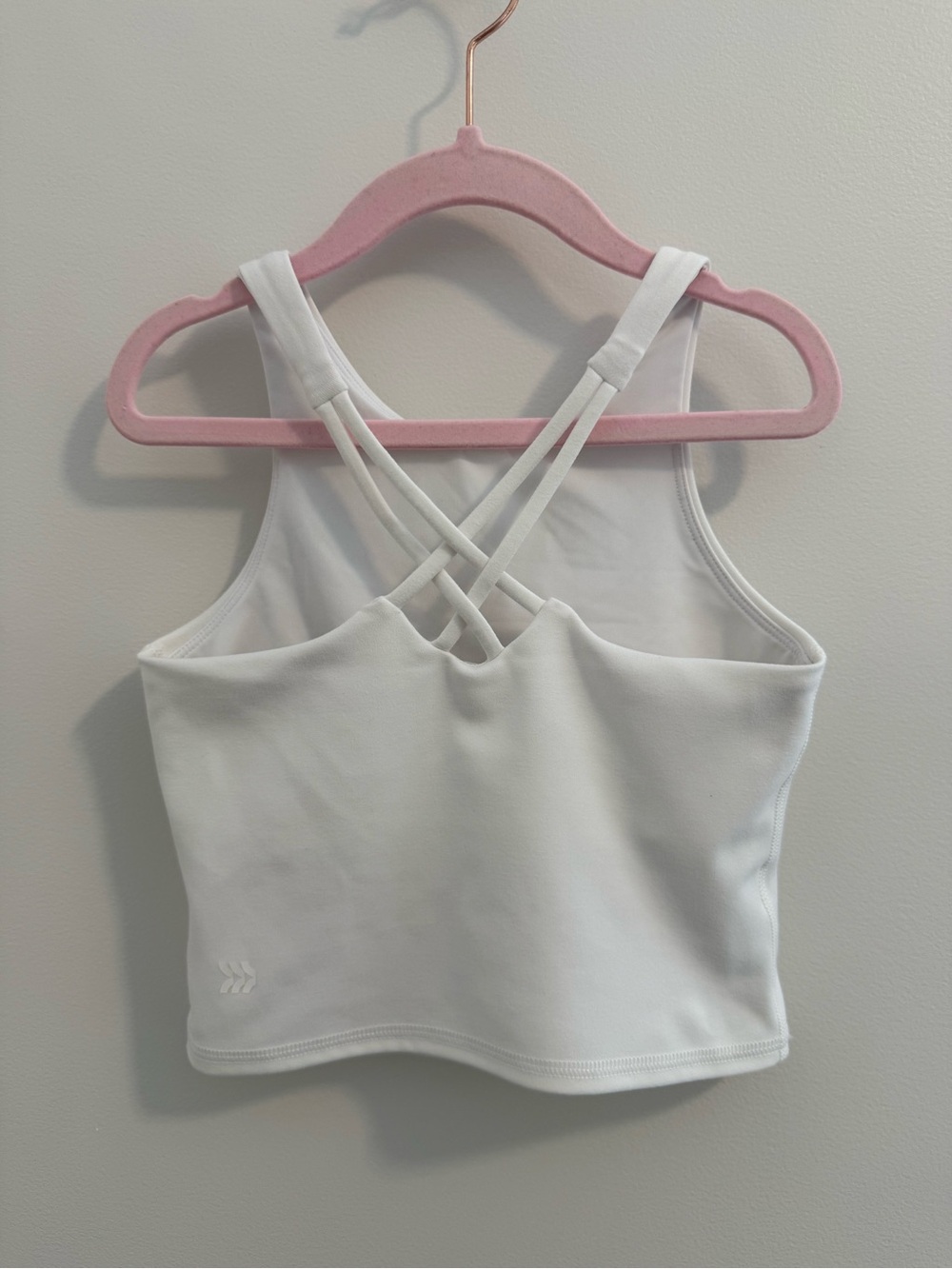 All in Motion Girls Active Bundle - White Tank, Pink, Black & Light Blue Skorts - Picture 3 of 7